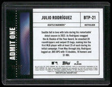 Load image into Gallery viewer, 2026 Topps #BTP-21 Julio Rodríguez Big Ticket Players Orange Foil #/25

