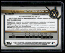 Load image into Gallery viewer, 2022 Bowman Draft Sapphire Edition #BDC-132 Jacob Misiorowski
