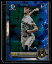 Load image into Gallery viewer, 2022 Bowman Draft Sapphire Edition #BDC-132 Jacob Misiorowski
