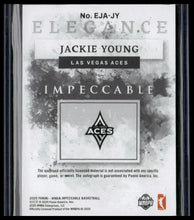 Load image into Gallery viewer, 2025 Panini Impeccable WNBA #65 Jackie Young RPA #/7
