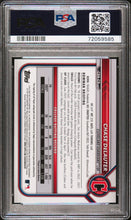 Load image into Gallery viewer, 2023 Bowman Draft Chase Delauter Chrome Prospect Autos Blue Ref. PSA 9 #/150
