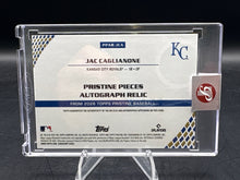 Load image into Gallery viewer, 2026 Topps Pristine #PPAR-JCA Jac Caglianone Pristine Pieces Autographed Relics
