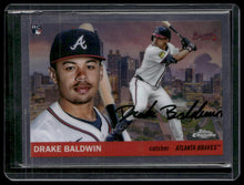 Load image into Gallery viewer, 2025 Topps Chrome Platinum #55CV-39 Drake Baldwin 1955 Topps City Variations

