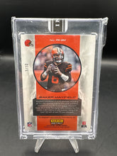 Load image into Gallery viewer, 2018 Panini Instant NFL #PS-BM Baker Mayfield Pylon Signatures #/10

