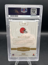 Load image into Gallery viewer, 2018 Panini Flawless #101 Baker Mayfield Emerald PSA 10 #/20
