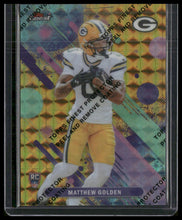 Load image into Gallery viewer, 2025 Finest #25 Matthew Golden Gold Geometric Refractor #/50
