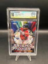 Load image into Gallery viewer, 2021 Topps Chrome #PP-9 Jose Ramirez Prismic Power Arena Club 10
