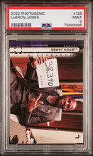 Load image into Gallery viewer, 2022 Panini Photogenic #126 Lebron James PSA 9
