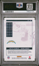 Load image into Gallery viewer, 2020 Panini Chronicles Luminance #203 Justin Herbert Luminance PSA 9

