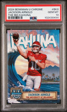 Load image into Gallery viewer, 2024 Bowman University Chrome The Big Kahuna #BK8 Jackson Arnold PSA 10
