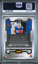 Load image into Gallery viewer, 2023 Panini Prizm #308 Dalton Kincaid Orange Prizm PSA 9
