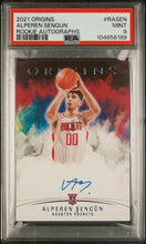 Load image into Gallery viewer, 2021 Panini Origins Rookie Autographs Alperen Sengun Rookie Autographs PSA 9
