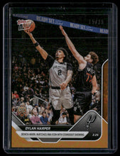 Load image into Gallery viewer, 2025-26 Topps Now #183 Dylan Harper Orange Foil #/25
