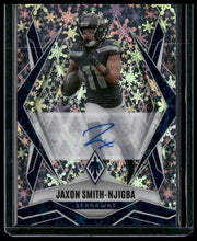 Load image into Gallery viewer, 2025 Panini Phoenix #69 Jaxon Smith-Njigba Base Autographs Winter Prizm #/35
