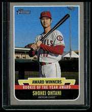 Load image into Gallery viewer, 2019 Topps Heritage #AW-5 Shohei Ohtani Award Winners
