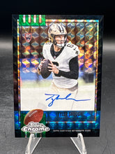 Load image into Gallery viewer, 2025 Topps Chrome Tyler Shough 1990 Topps Autos Black Geometric Refractor #/10
