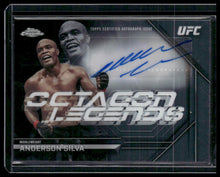 Load image into Gallery viewer, 2026 Topps Chrome UFC Anderson Silva Octagon Legends Autos
