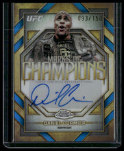 Load image into Gallery viewer, 2026 Topps Chrome Daniel Cormier Marks of Champions Autos Blue Ref. #/150
