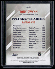 Load image into Gallery viewer, 2026 Topps #CN-21 Tony Gwynn Crooked Numbers Gold Foil #/50
