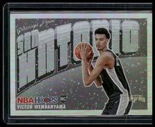 Load image into Gallery viewer, 2023-24 Hoops Winter #1 Victor Wembanyama Rookie Greetings Holo
