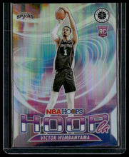 Load image into Gallery viewer, 2023-24 Hoops Premium Stock #5 Victor Wembanyama Hoopla Silver Prizm
