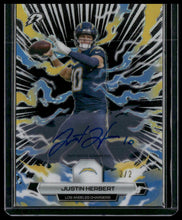 Load image into Gallery viewer, 2025 Topps Resurgence #54 Justin Herbert Signatures Black Static Refractor #/2
