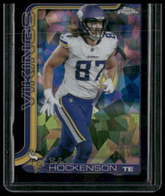 Load image into Gallery viewer, 2025 Topps Chrome Sapphire Edition #200 T.J. Hockenson Black Sapphire #/10
