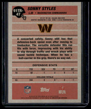 Load image into Gallery viewer, 2026 Topps Flagship Sonny Styles 1991 Topps Football Rookies Pink Crackle

