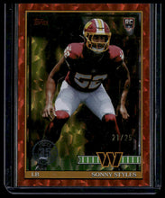 Load image into Gallery viewer, 2026 Topps Flagship Sonny Styles 1991 Topps Football Rookies Pink Crackle
