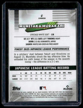 Load image into Gallery viewer, 2026 Finest #5 Munetaka Murakami Yellow Refractors #/275
