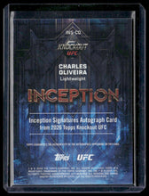 Load image into Gallery viewer, 2026 Topps Knockout UFC #INS-CO Charles Oliveira Inception Signatures #/99
