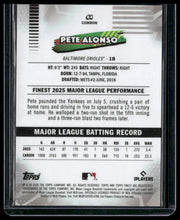 Load image into Gallery viewer, 2026 Finest #64 Pete Alonso Black Refractors #/10
