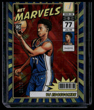 Load image into Gallery viewer, 2025-26 Donruss #10 VJ Edgecombe Net Marvels Yellow Lava #/15
