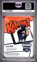 Load image into Gallery viewer, 2023 Panini Stars &amp; Stripes Usa Kaboom! #K1 Dylan Crews Kaboom! PSA 10
