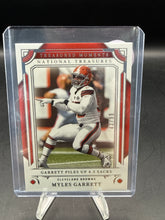 Load image into Gallery viewer, Myles Garrett 2025 Panini National Treasures Moments 43/99
