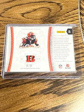 Load image into Gallery viewer, Chad Ochocinco 2011 National Treasures Auto Jersey Game Worn Serial Numbered 4/5
