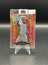 Load image into Gallery viewer, Bryce Harper 2022 Panini Prizm Stained Glass Red Mojo Prizm /149 #SG-4
