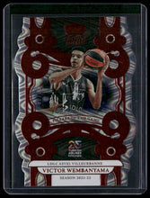 Load image into Gallery viewer, 2024-25 Crown Royale EuroLeague Victor Wembanyama Pillars OTG Red #/49
