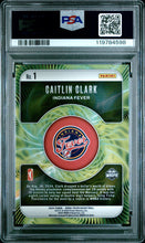 Load image into Gallery viewer, 2024 Panini Prizm Wnba Fractal #1 Caitlin Clark PSA 10
