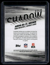 Load image into Gallery viewer, 2025 Topps Chrome #SE-24 Amon-Ra St. Brown Shadow Etch
