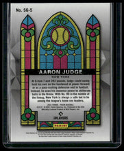 Load image into Gallery viewer, 2021 Panini Prizm #SG-5 Aaron Judge Stained Glass

