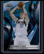 Load image into Gallery viewer, 2025-26 Topps Chrome Black #101 Cooper Flagg Blue Refractor #/150
