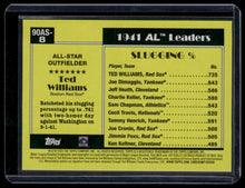Load image into Gallery viewer, 2025 Topps Ted Williams 1990 Topps 35th Anniversary All-Stars Orange #/25
