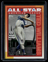 Load image into Gallery viewer, 2025 Topps Ted Williams 1990 Topps 35th Anniversary All-Stars Orange #/25
