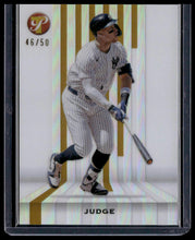Load image into Gallery viewer, 2026 Topps Pristine #S-23 Aaron Judge Spotless Gold Refractor #/50
