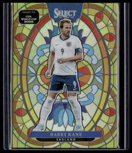 Load image into Gallery viewer, 2025-26 Panini Select Road to FIFA World Cup #4 Harry Kane Stained Glass
