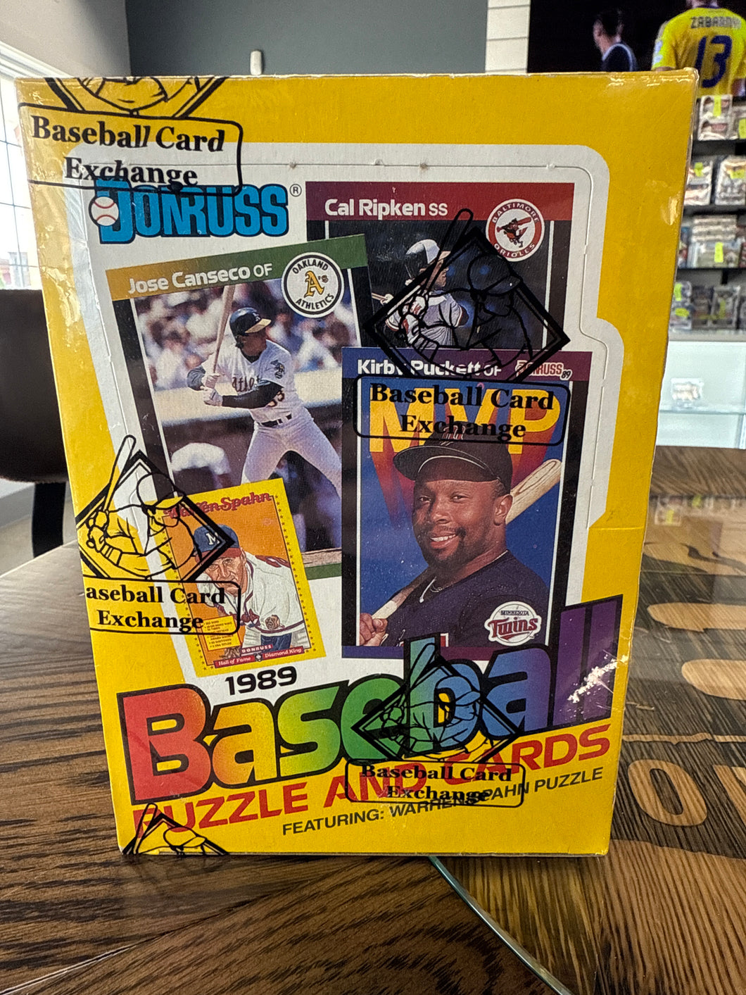 (BBCE Wrapped) 1989 Donruss Baseball Wax Box 36 Packs
