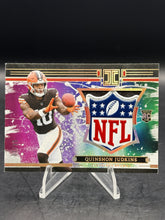 Load image into Gallery viewer, 2025 Panini Impeccable #RCL-QJS Quinshon Judkins RC Logo Patches Gold #/10
