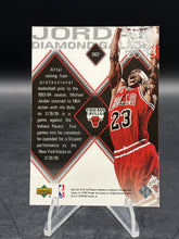 Load image into Gallery viewer, 1999-00 Upper Deck Black Diamond #DG7 Michael Jordan Jordan Diamond Gallery
