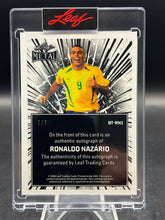 Load image into Gallery viewer, 2026 Leaf Metal Signature Series Autos Prismatic Blue Ronaldo Nazário #/1
